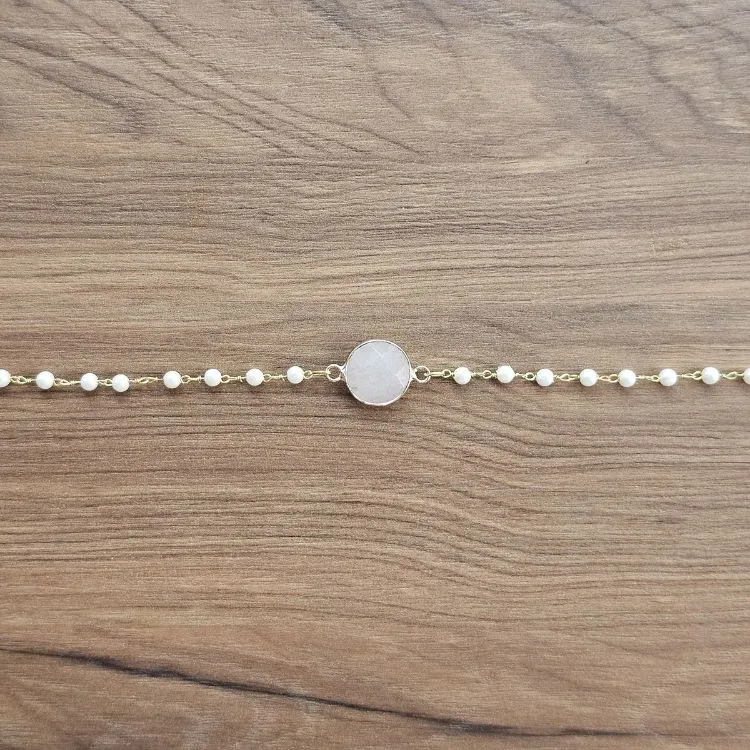 stone beaded lumba rakhi online